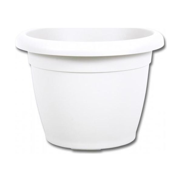 Vaso Di Plastica Naxos Ø 18 Cm Bianco-image