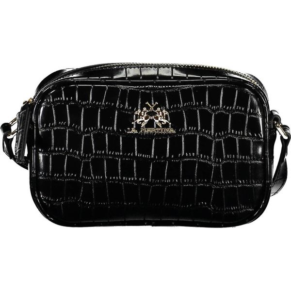 La Martina Borsa Da Donna In Tessuto Nero SF20567 - Taglia: Unica-image