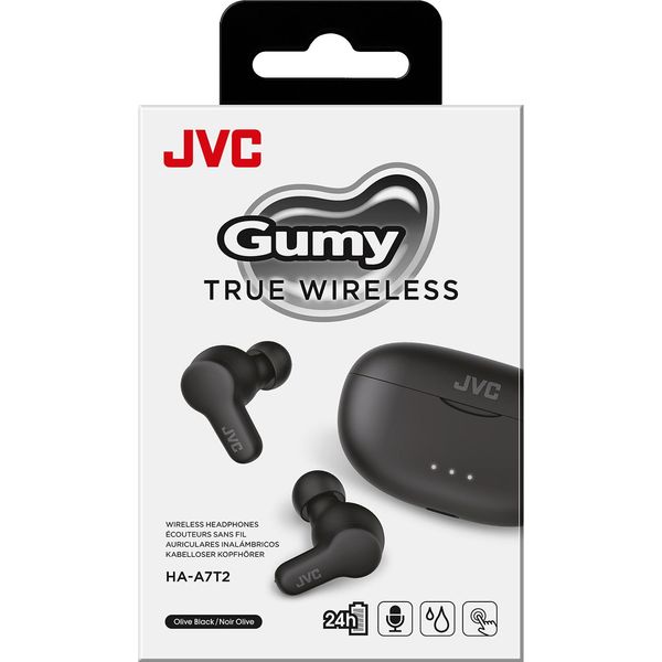 Jvc HA-A7T2 Cuffie True Wireless Stereo (Tws) In Ear Chiamate/Musica Micro Usb Bluetooth Nero-image