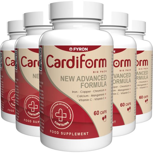 Cardiform - 300 Capsule (5 X 60 Capsule) - Confezione Da 5-image