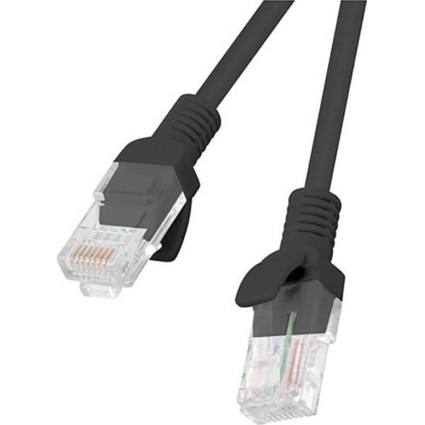 Cavo Di Rete Lanberg PCU5-20CC-0025-BK Nero 0,25 M Cat5E U/Utp (Utp)-image