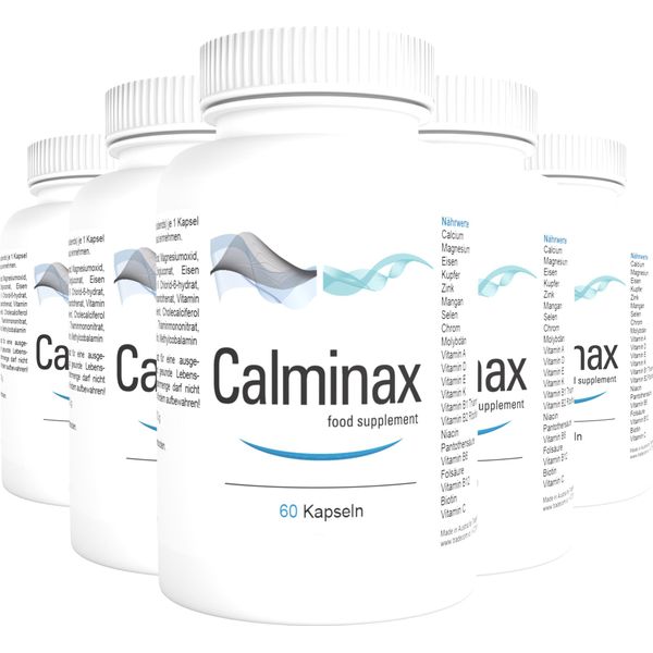 Calminax Forte - 300 Capsule (5 X 60 Capsule) - Confezione Da 5-image