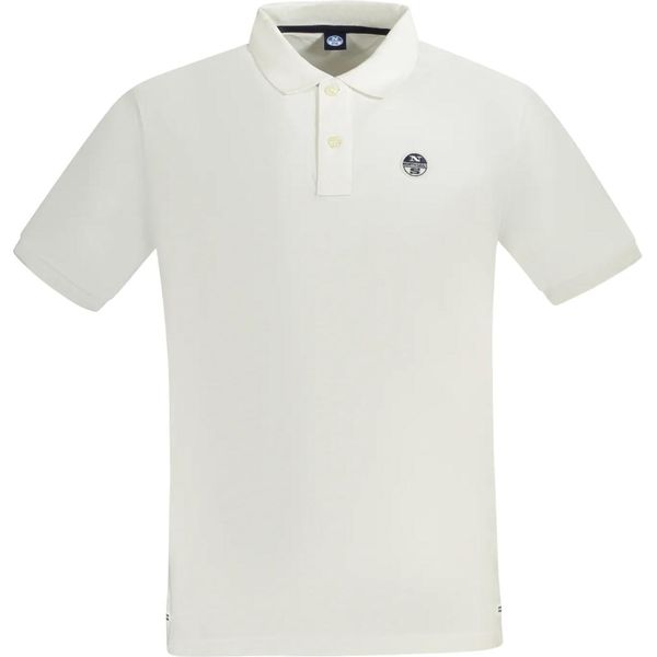 Polo A Manica Corta 2 Bottoni Applicazione Logo North Sails 995011000 : Taglia - S Taglia: S-image