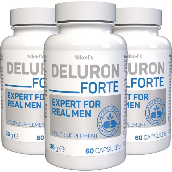 Deluron Forte - 180 Capsule (3 X 60 Capsule) - Confezione Da 3-image