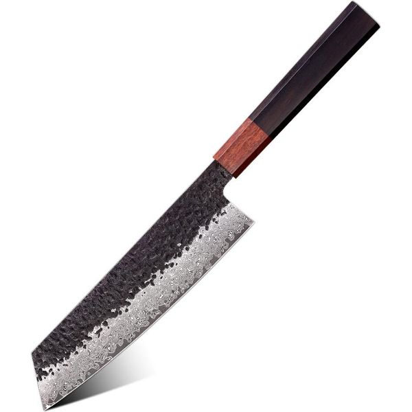 Coltello Da Cucina In Damasco AO-37382 - Kiritsuke/Brown KP37382-image