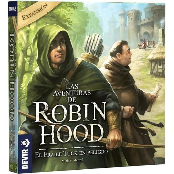 Devir Le Avventure Di Robin Hood Frate Tuck In Pericolo Gioco Da Tavolo Verde Verde Taglia Unica-image