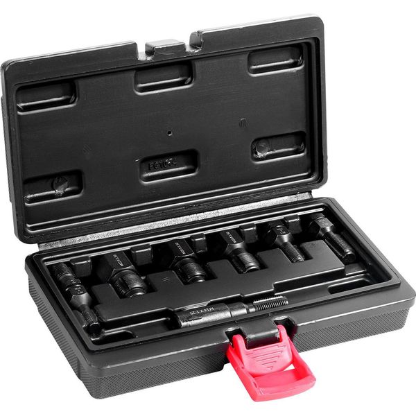 Set Di 7 Frese Per Filettatura Utensile Per Il Ripristino Della Filettatura Metrico-image