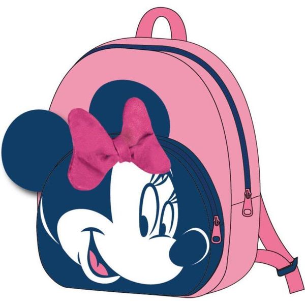 Zaino Prescolare Disney Minnie Mouse - Zaino In Morbido Peluche Per Bambini E Bambine-image