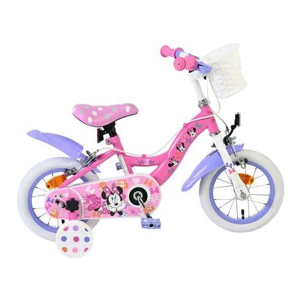 Disney Minnie: La Minnie Più Carina Di Sempre! Bicicletta Per Bambini - Bambine - 12 Pollici - Rosa - Due Freni A Mano-image