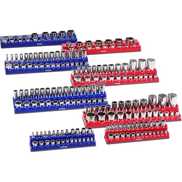Set Di Organizer Magnetici Per Chiavi A Bussola Da 8 Pezzi Per Chiavi A Bussola Sae-image