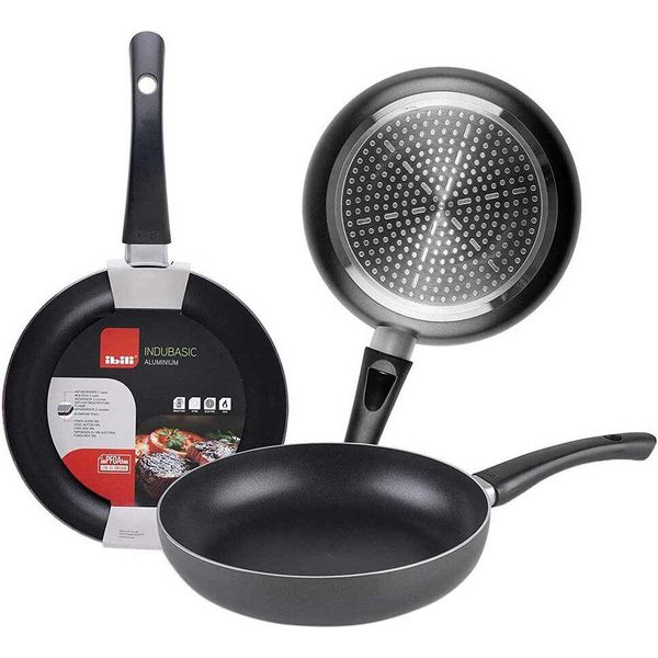 Ibili 405018 Padella 18 Cm Nero Nero Taglia Unica-image