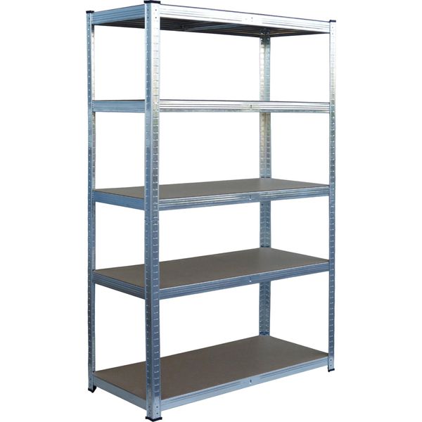Scaffalatura Relaxdays Per Carichi Pesanti A 5 Livelli Fino A 875 Kg-image