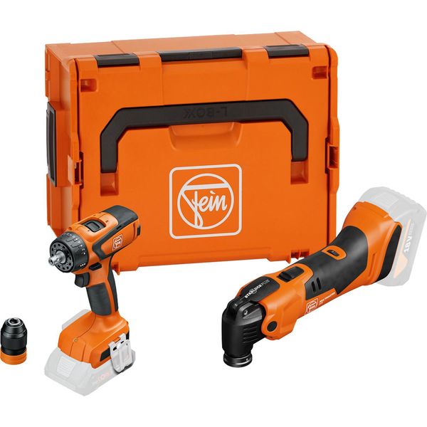 Batteria Combinata Fein Advantage: A Batteria Amm 500 E Trapano Avvitatore A Batteria Ascm 18 Qsw As In L-Boxx - 99100000838-image