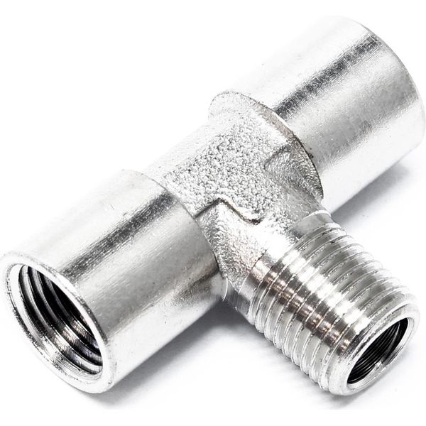 Ricambio Wiltec Per Compressore Aerografo AS196AW - Connettore A T - 2X Ig 1/8" - 1X Ag 1/8"" - Per Compressore Aerografo, Accessori"-image