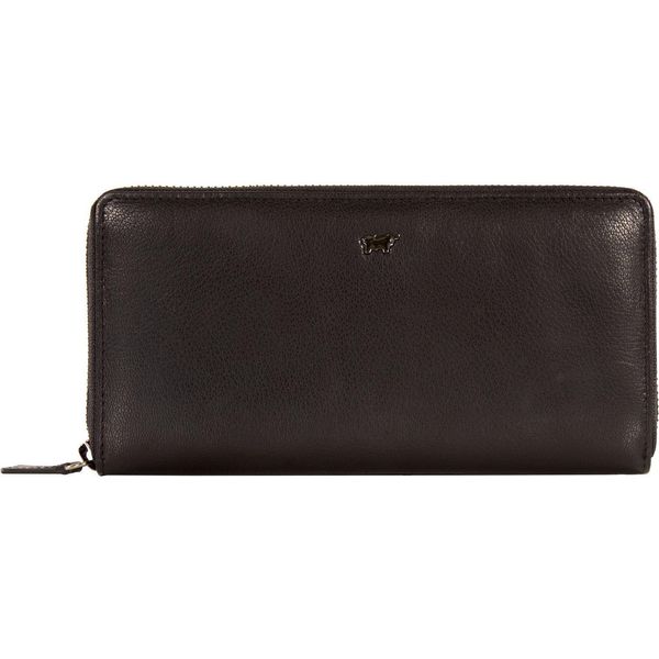 Braun BüFfel Pelle Portafoglio Anna Rfid 16CS Zip Around Wallet Black Nero-image