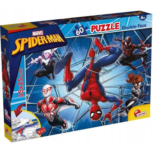 Puzzle 60 Dwustronne Spiderman-image