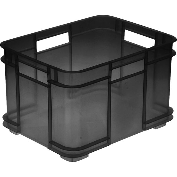 Keeeper 1546182700000 Keeeper Box Euro-Box M "Bruno"", 16 Litri, Grigio"-image