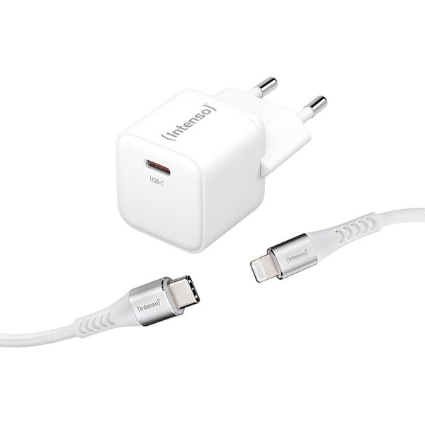 Intenso Power Adapter 30W USB-C Mit Lightning-Kabel (7803052)-image