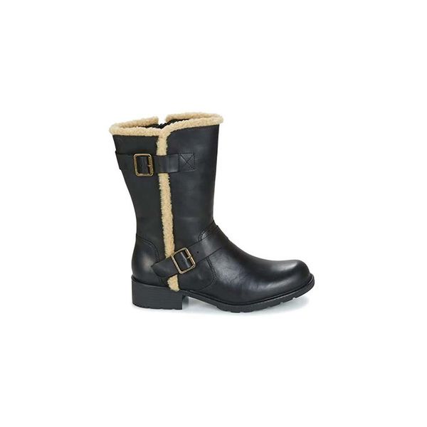 Clarks Stivali Isolati In Pelle Da Donna Orinoco Art Nero Clarks Stivali Isolati In Pelle Da Donna Orinoco Art Nero 37-image