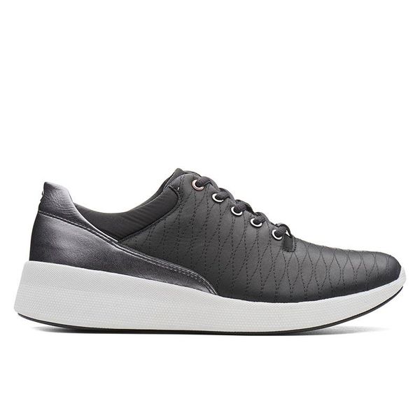 Clarks Donna Un Alfresco Lo Pelle Nera Clarks Donna Un Alfresco Lo Pelle Nera 36-image