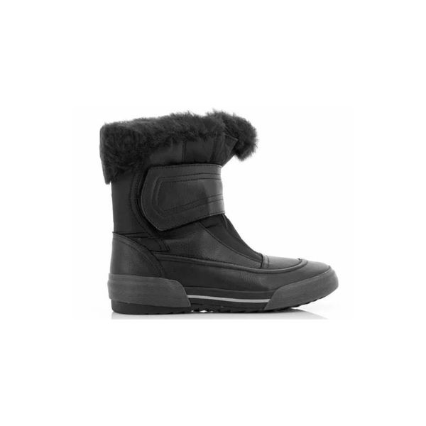 Stivali In Pelle Da Donna Isolati Con Velcro Clarks Gilby Sally Nero Stivali In Pelle Da Donna Isolati Con Velcro Clarks Gilby Sally Nero 36-image