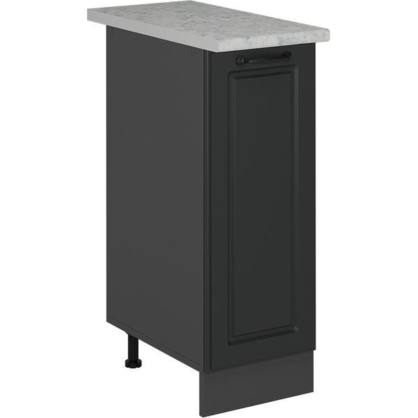 Vicco Armadio Cucina Dispensa Alto R-Line, 30 Cm Pl Marmo, Antracite Casa Di Campagna/Antracite-image