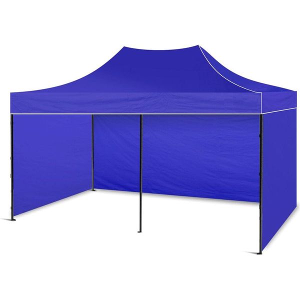 Padiglione Bdw, Tenda, Tenda Da Festa Per Giardino, Terrazza, Fiera - Padiglione, Blu-image