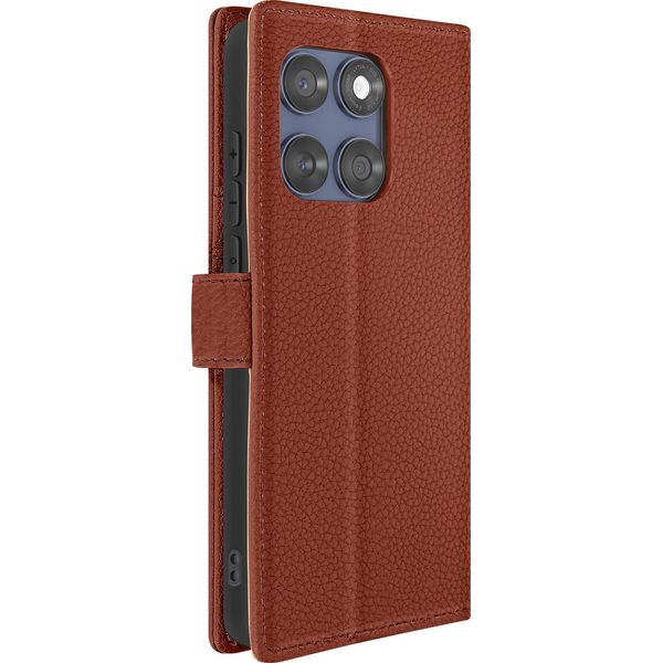 Avizar, Custodia Motorola Edge 60 Fusion Wallet Magnetic, Marrone-image