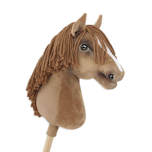 Cavallo Hobby Horse Large Premium - Castagno Chiaro A3-image