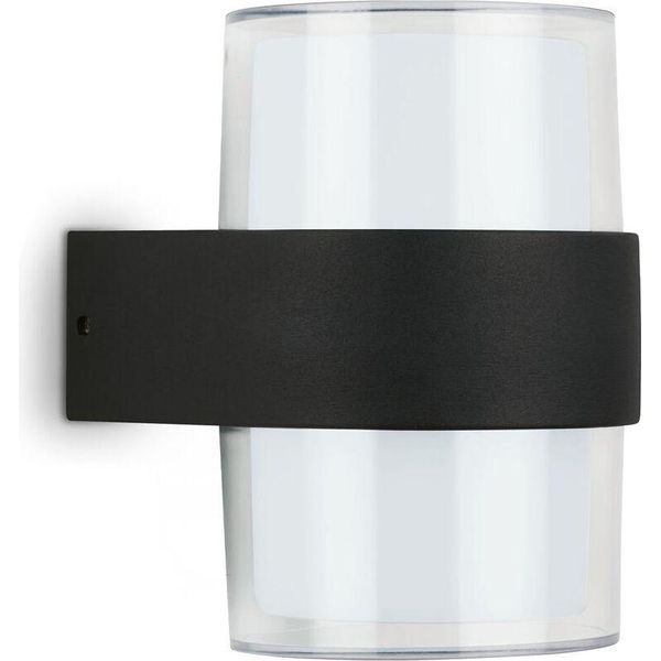 Telefunken - Lampada Da Esterno A Led IP44, Lampada Da Esterno A Led, 4000K Bianco Neutro, Nero, 130X95X105 Mm (Lxwxh)-image