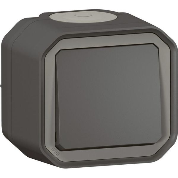 Legrand 069790L Pulsante Plexo New Frap 10 A, Terminali A Innesto (069790L)-image