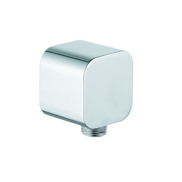 Kludi A-QA Coude De Raccordement Pour Flexible Dn 15, SéCurité IntrinsèQue Contre Le Reflux, Chrome, 6554305-00, 6554305-00-image