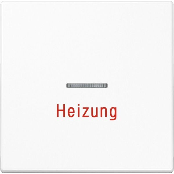 Pulsante A Bilanciere Ext.Heating/Notsch. Per Interruttore Di Comando - Piastra Di Copertura Per Interruttore/Pulsante Bianco Ls 990 H Ww-image