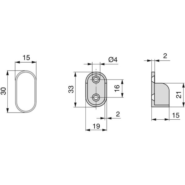Emuca Kit Appendiabiti Ovali 1150 Mm E Supporti Finish Home-image