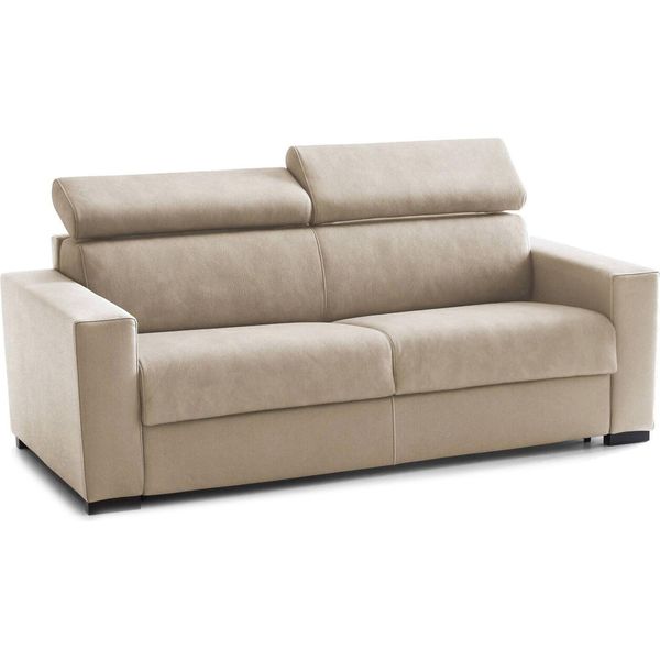 Talamo Italia Divano Letto 3 Posti Action 95X220 Cm Nero, Sfoderabile Contenitore Italy-image