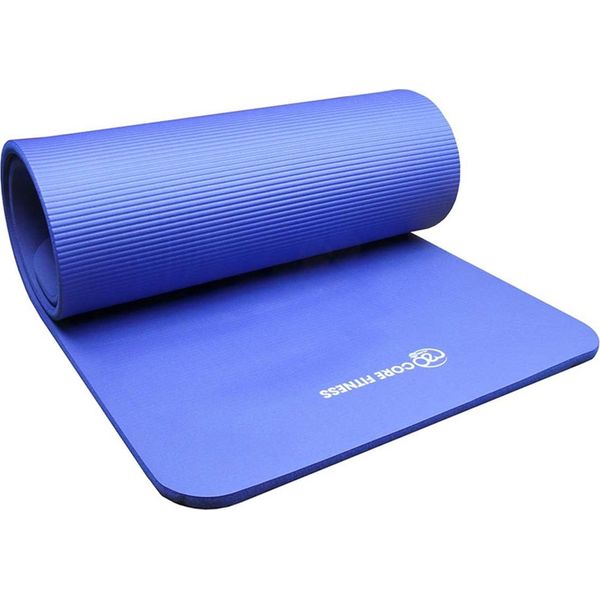 Fitness Mad - Tappetino Da Yoga "Nbr"" RD2114 (Taglia Unica) (Blu)"-image