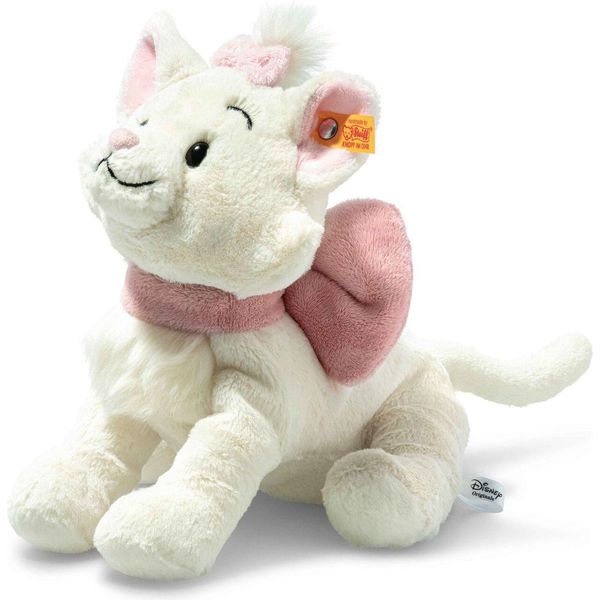 Steiff Gatto Marie 24 Bianco/Rosa Disney 024658-image