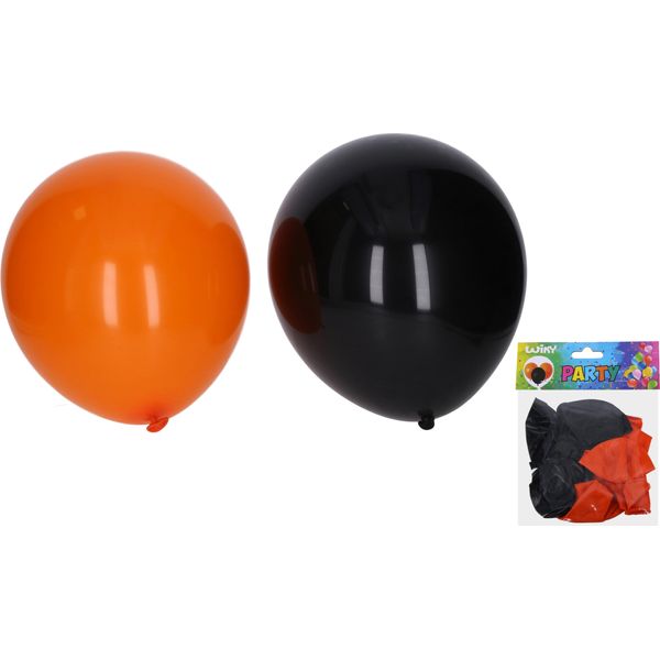 Pallone Gonfiabile 30 Cm - Set Da 10, Halloween-image