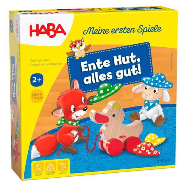 Haba I Miei Primi Giochi Cappello D'anatra Tutti Buoni Giochi Da Tavolo 4 Persone-image