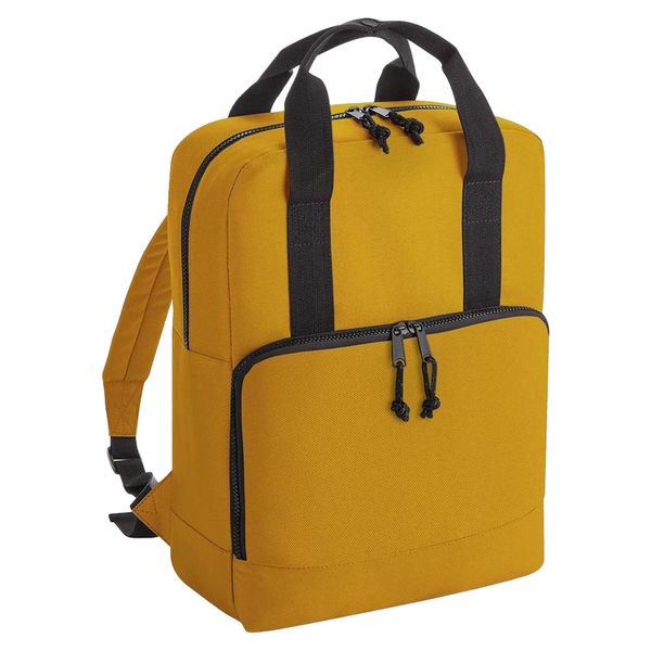 Bagbase - Zaino Unisex Uomo/Donna "Cooler"", Riciclato RW8033 (Taglia Unica) (Giallo Senape)"-image