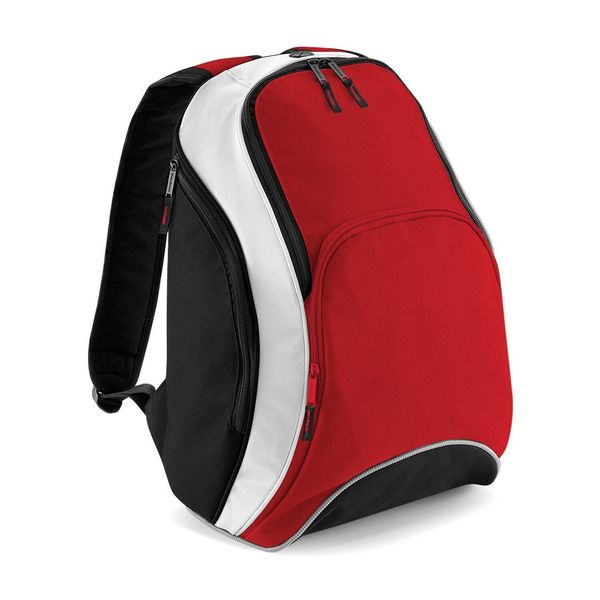Bagbase - Zaino "Teamwear"" RW9506 (Taglia Unica) (Rosso/Nero/Bianco)"-image