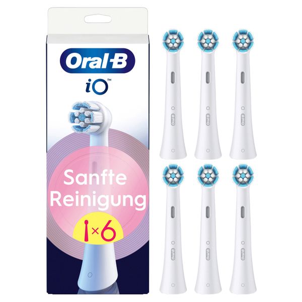 Spazzolini Morbidi Oral-B Io Confezione Da 6 Pezzi, Bianco-image