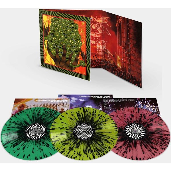 King Gizzard & Lizard Wizard - King Gizzard Live In Houston '24 (Colorato) (3 Lp)-image