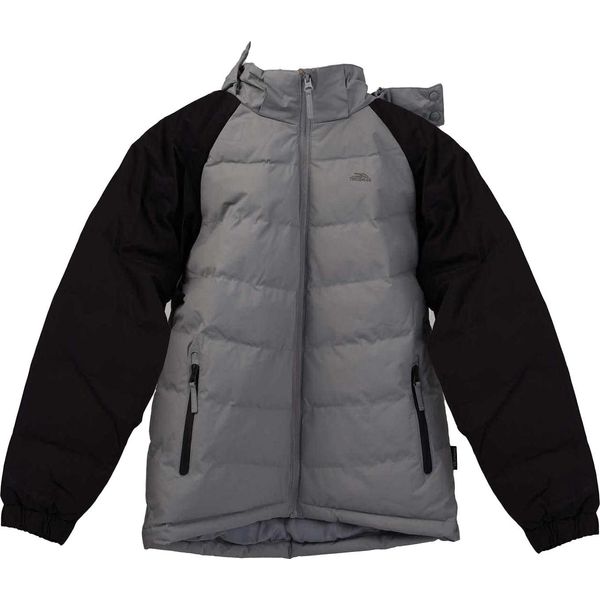 Trespass - Giacca Trapuntata "Sidespin"" Per Bambini GT8779 (98) (Grigio/Nero)"-image