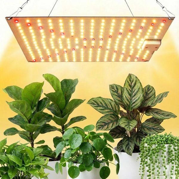 45W 240 Led Lampada Per Piante Spettro Completo Luce Solare Bianca Altezza Di Sospensione Regolabile Uv Ir Lampada Di Coltivazione Luce Per Piante Da Appartamento-image