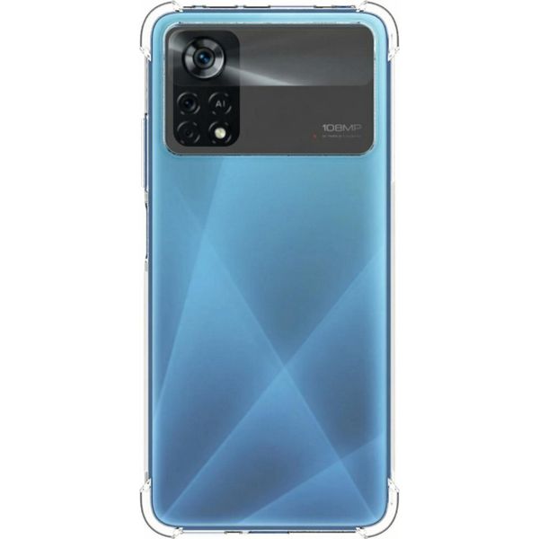 Xiaomi Poco X4 Pro Sleeve - Silicone - Custodia/Copertina Morbida Imoshion - Trasparente-image