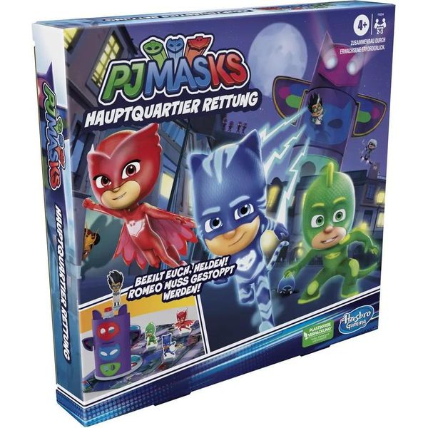 HASD0068 - Pj Masks Hq Rescue, Gioco Da Tavolo, Per 2-3 Giocatori, Età 4+ (Edizione De)-image