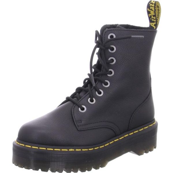 Dr Martens Jadon Iii Pisa Stivali Con Plateau In Pelle Allacciata Nero - 8 Uk - 42 Eu - 9M/10F Us / Nero-image
