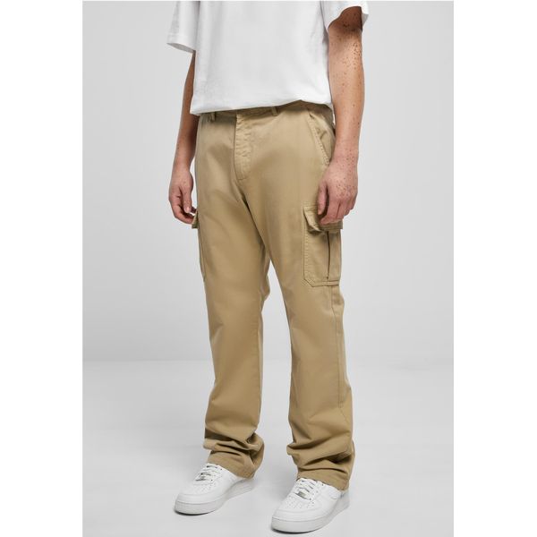 Kalhoty Urban Classics Pantaloni Cargo A Gamba Dritta Unionbeige - 44-image