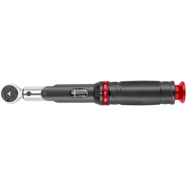 Chiave Dinamometrica Fortum 4700214 Chiave Dinamometrica Con Scala, 1/4", 5-25Nm, 72 Denti, Crv"-image